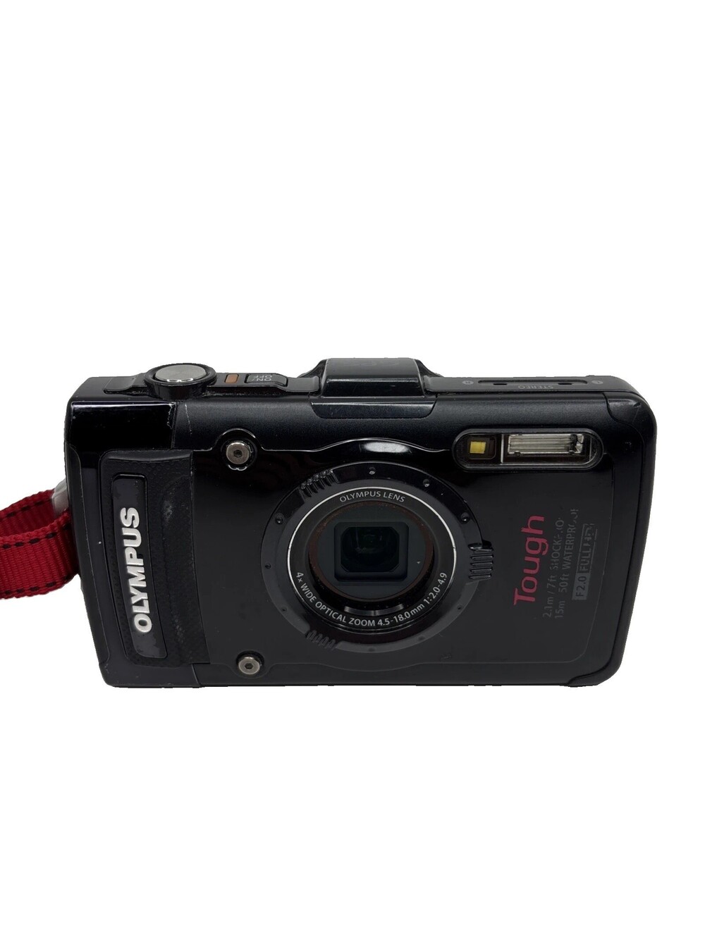 Olympus Tough TG-2 12MP Waterproof Shockproof Digital Camera Charger Battery SD